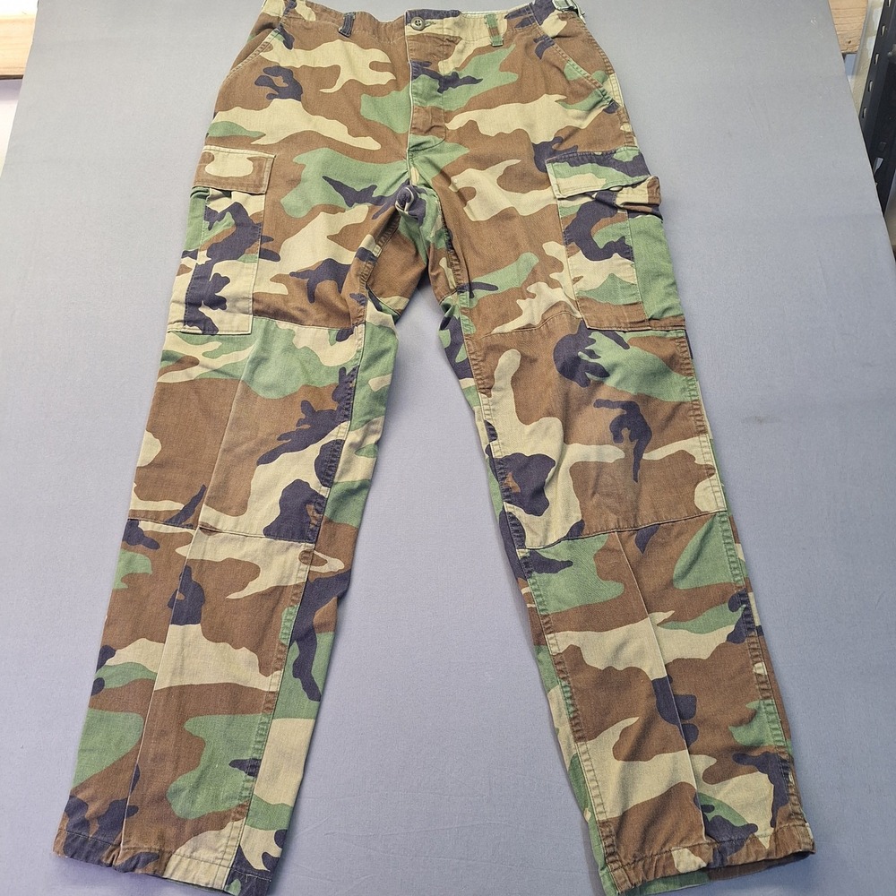 Propper Woodland Camo Combat Trousers Mens Medium Regular 1586